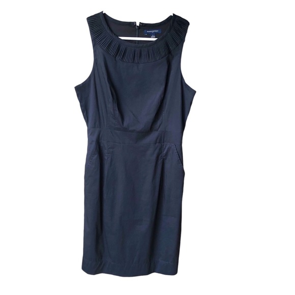 Banana Republic Dresses & Skirts - Banana Republic Black Sleeveless Cotton Blend Dress Sz 6